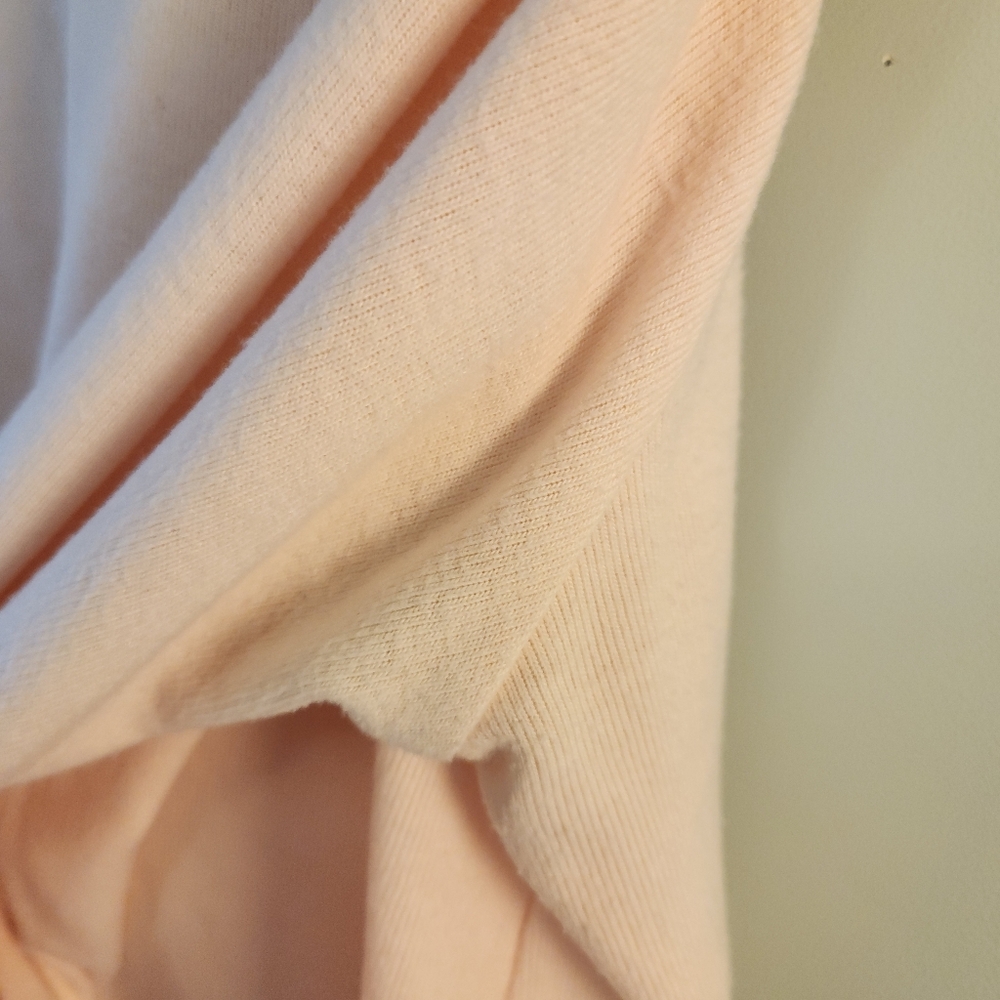 Chic Pink Sweater with Black Ribbon Tie - Picture 6 of 11